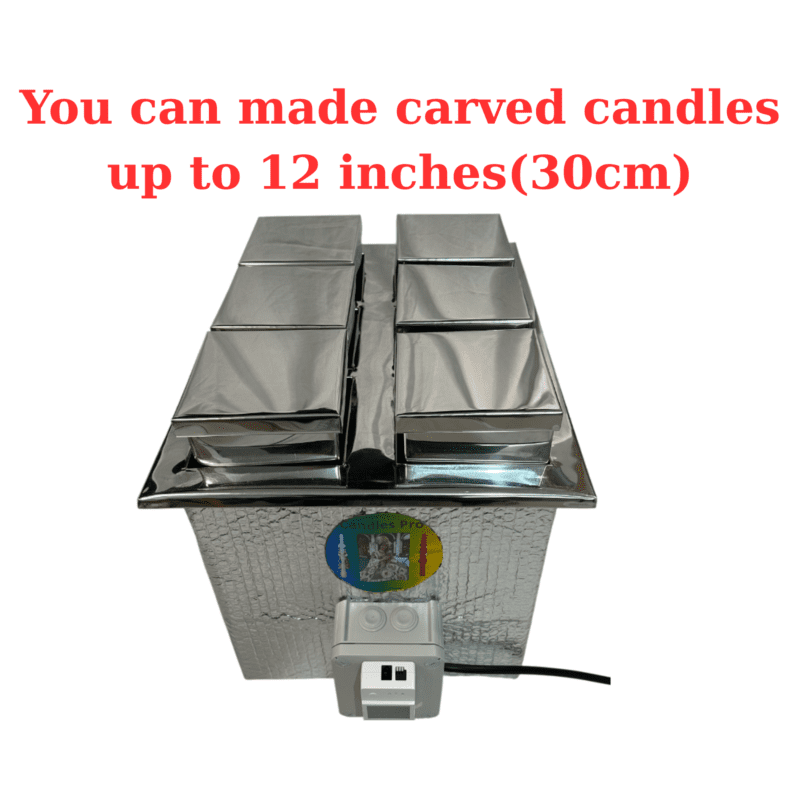 6 Buckets Carved Candles Wax Melter New