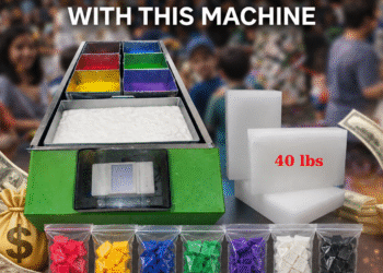 Wax Hands Machine 7 Buckets with Smartphone Control