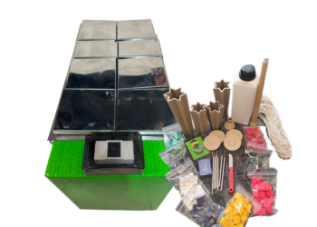 Carved Candles Wax Melter Machine 8 Buckets Water Bath