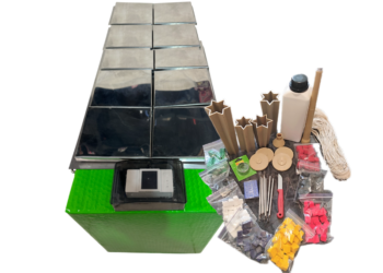 Carved Candles Wax Melter Machine Open Close Manually or Via Smartphone Plus Material and 6 hours Tutorial