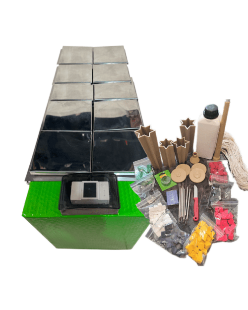 Carved Candles Wax Melter Machine Open Close Manually or Via Smartphone Plus Material and 6 hours Tutorial