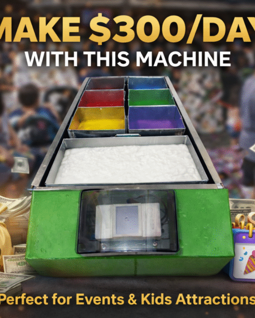 wax hands machine 7 buckets for events and kids attraction business