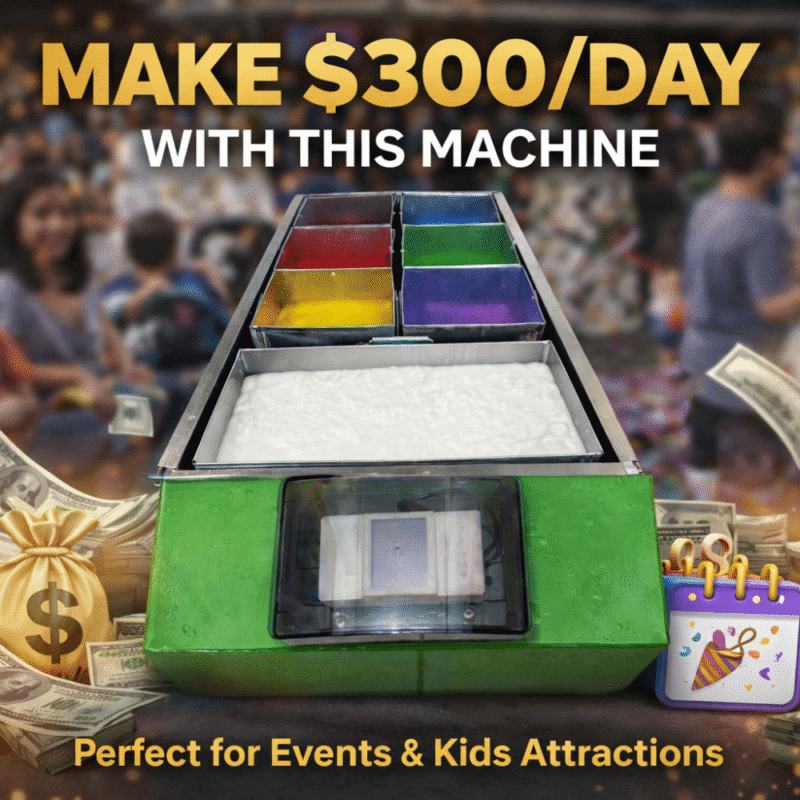 wax hands machine 7 buckets for events and kids attraction business