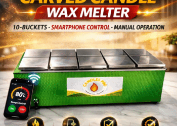 Carved Candles Wax Melter 10 Buckets