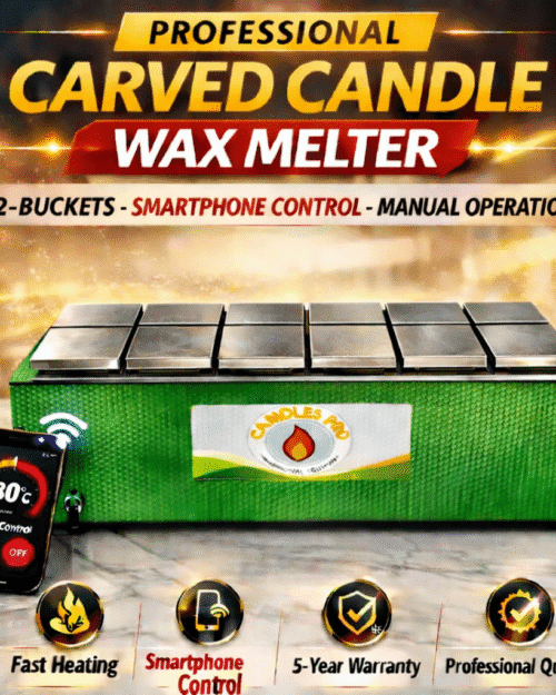 carved candle wax melter machine 12 buckets smartphone control professional equipment