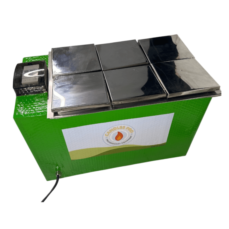 Carved Candles Wax Melter Stainless Steel Machine Open Close Manually or From Smartphone and Six Hours Tutorial For Making Carved Candles Six Buckets