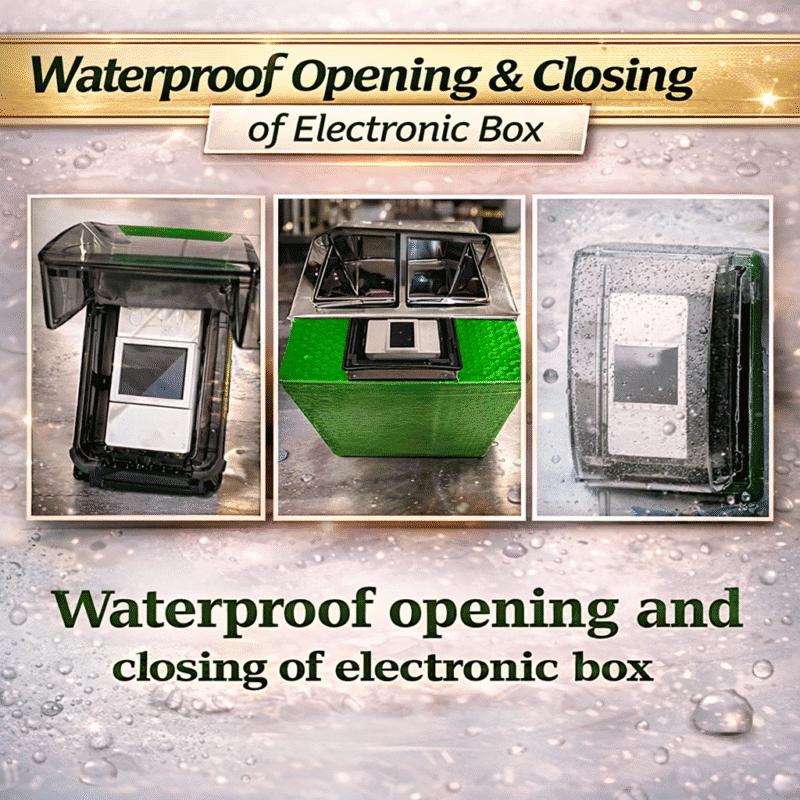 waterproof electronic control box candle making machine safe operation wax melter equipment protection system