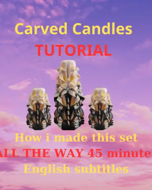 carved candles tutorial how to make handmade candle set candle making business from home step by step