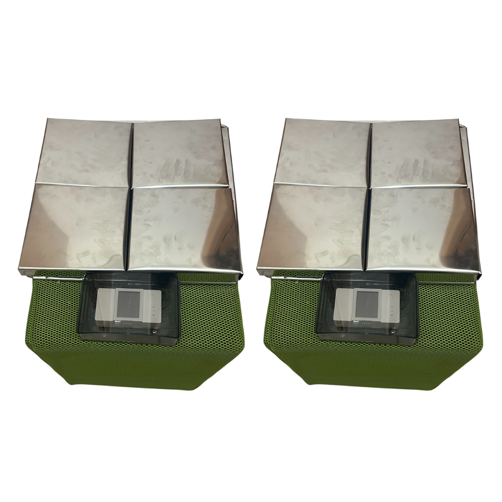 Smart 4-Bucket Carved Candle Wax Melter Machine – Professional Portable Event Equipment-Special Package: 2 Custom 4-Bucket Machines