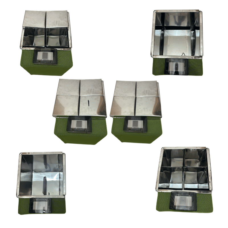 Portable 4 Bucket Carved Candle Wax Melter Machines