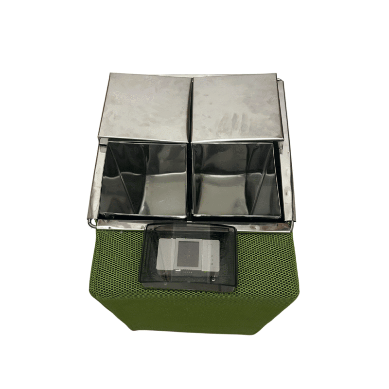 Compact 4 Bucket Carved Candle Wax Melter Machine